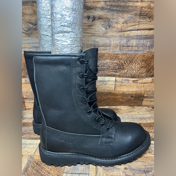 NEW Belleville Intermediate Cold/Wet Boots Men Size 8.5 XW Black Combat Gore-Tex - Picture 5 of 9
